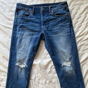 American Eagle Flex Slim Selvedge Jeans